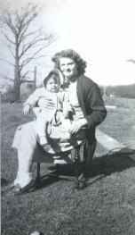 Lucille Smith and Marsha McKelvey, 1949