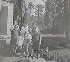 The McKelvey Children 1962 with Aunt Lucille Lorson Smith and Grandmother Delphia Croskey Lorson Hughes