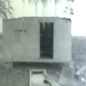 Originally, The Woods family childrens bedrooms!
Now, a shed for hay and feed for the McKelvey family' cattle!