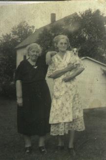 Belinda Arnold Croskey, and her sister, Bertha Arnold