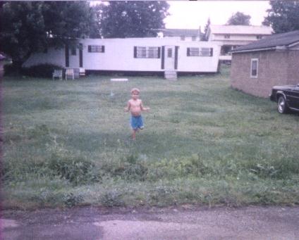 David Rosenthal Visiting GreatGrandfather on Father's Day June 1987